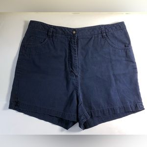 Fairweather Women’s Navy Cotton Shorts Size 8